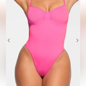 SKIMS seamless sculpt thong bodysuit